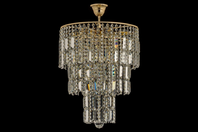 Потолочная люстра с лампочками Arti Lampadari Napoli E 1.5.38.501 G+Lamps 