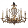 Подвесная люстра Lucia Tucci Firrnze FIRENZE 1780.6 antique gold 