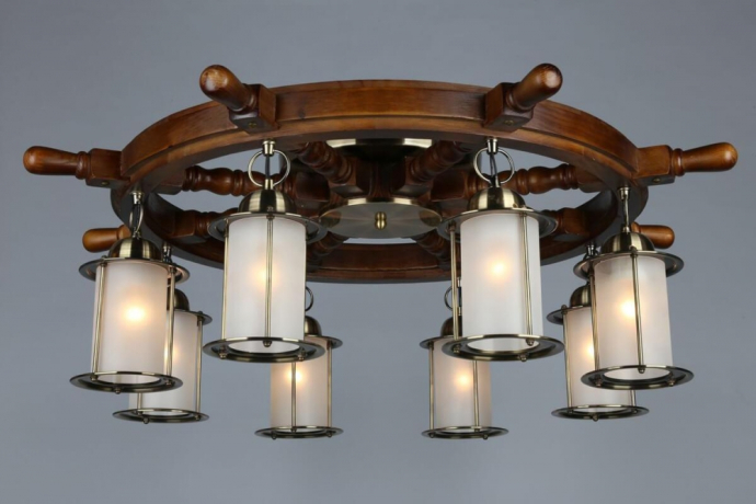 Люстра с поддержкой Маруси потолочная Omnilux OML-50307-08-M 