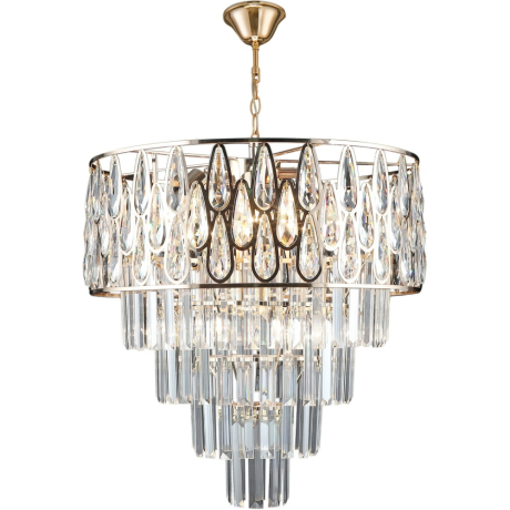 Подвесная хрустальная люстра Reluce 02189-0.4-07 FGD (1425121) 