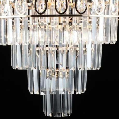 Подвесная хрустальная люстра Reluce 02189-0.4-07 FGD (1425121) 