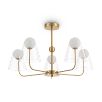 Люстра на штанге Freya Doublety FR5382PL-05BS