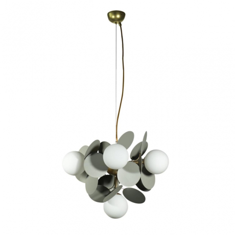 Светильник подвесной с Led лампочками в комплекте LOFT IT 10008/6 Grey+Lamps 