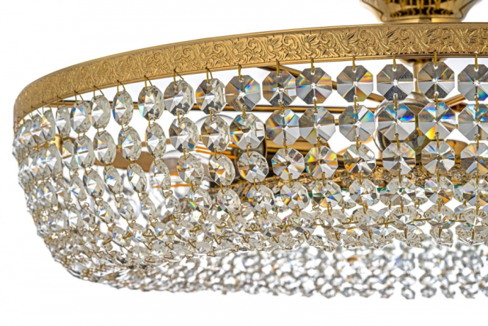 Потолочная люстра с лампочками Arti Lampadari Favola E 1.4.60.502 G+Lamps 