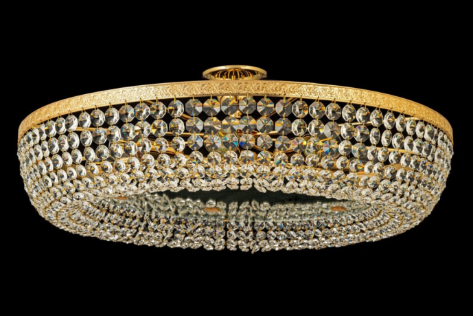 Потолочная люстра с лампочками Arti Lampadari Favola E 1.4.60.502 G+Lamps 