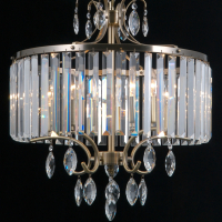 Подвесная люстра Illumico IL3519-5PSQ-24 AB LYRA (1428866)