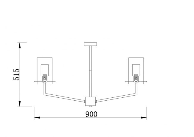 Люстра на штанге Freya Felicity FR5206PL-08FG 