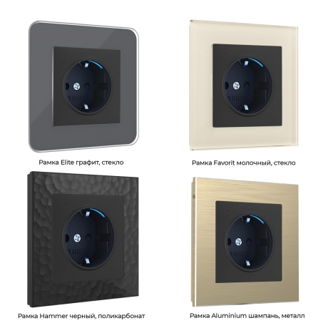 Встраиваемые розетки 220V