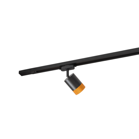 Однофазный LED светильник 7W 3000К для трека Denkirs DK6405-BG 