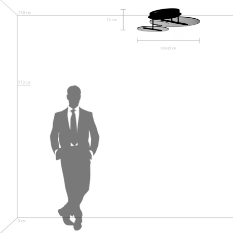 Люстра потолочная Acrile Lightstar 738053 