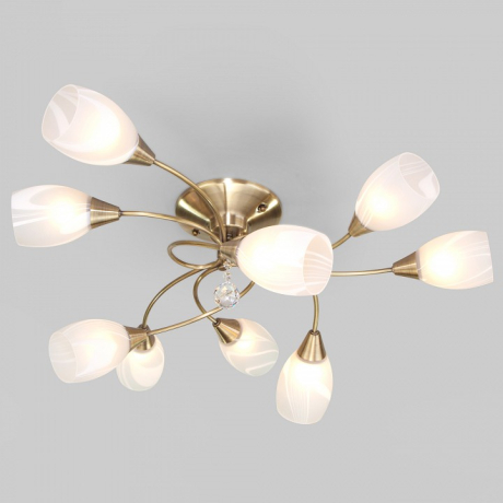 Потолочная люстра Eurosvet Virginia 2275/9 античная бронза 