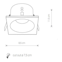 Короб накладной LEDS POWER  008370