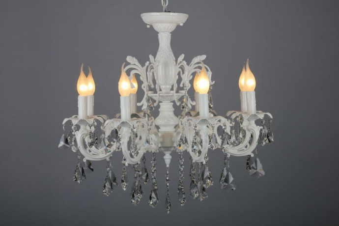 Люстра подвесная с лампочками Omnilux OML-30807-08+Lamps 