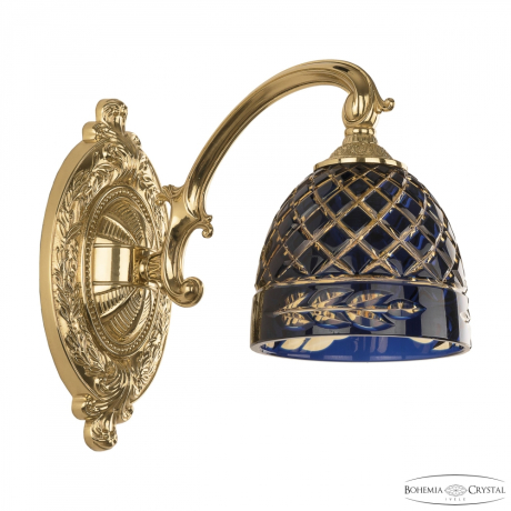 Бра Bohemia Ivele Crystal 7209B10/1/175 G P1 D Amber-Blue/H-1J 