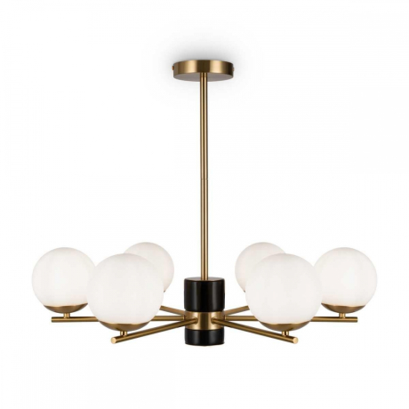 Люстра на штанге Freya Marble FR5230PL-06BS 