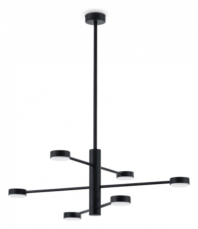 Люстра на штанге Freya Tactic FR5363CL-06B 