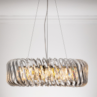 Подвесная люстра со светодиодными лампочками E14 , комплект от Lustrof. №367616-622978