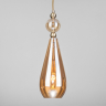 Подвесной светильник Eurosvet Ilario 50202/1 янтарный 