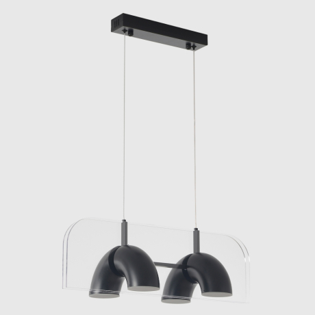 Светильник подвесной Crystal Lux ELEMENT SP24W LED BLACK 