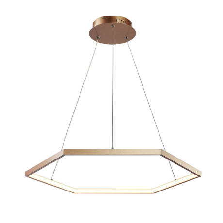 Подвесная светодиодная люстра Favourite Hexagon с поддержкой Маруся 2103-6P-М 