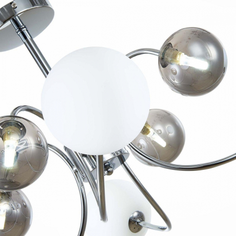 Люстра с Led лампочками в комплекте Evoluce SLE220912-08+Lamps 