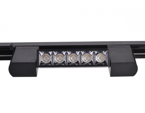 Однофазный LED светильник для трека Ambrella light Track System GL6688 BK 