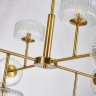 Люстра на штанге Malinconia Favourite с поддержкой Алиса 4051-8P-А 