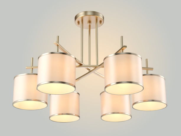 Потолочная люстра Crystal Lux SERGIO PL6 GOLD 