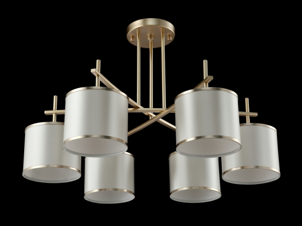 Потолочная люстра Crystal Lux SERGIO PL6 GOLD 