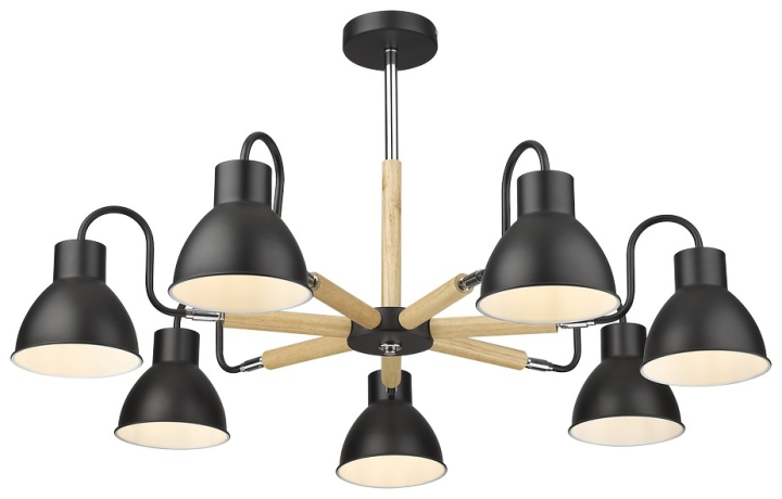 Люстра на штанге Velante с поддержкой Маруся 230-023-07-М 