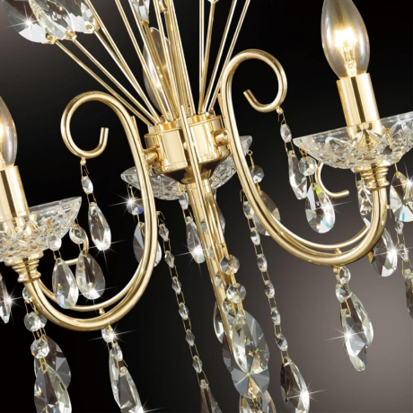 Торшер со светодиодными лампочками E14, комплект от Lustrof. №384127-627176 