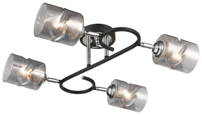 Люстра потолочная с 4 Led лампами. Комплект от Lustrof №277006-708010 