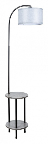 Стол журнальный с торшером Arte Lamp Combo A4055PN-1BK 