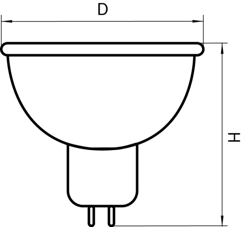 Галогенная лампа G4 50W 2800K (теплый) MR11 HAL Lightstar 921006 