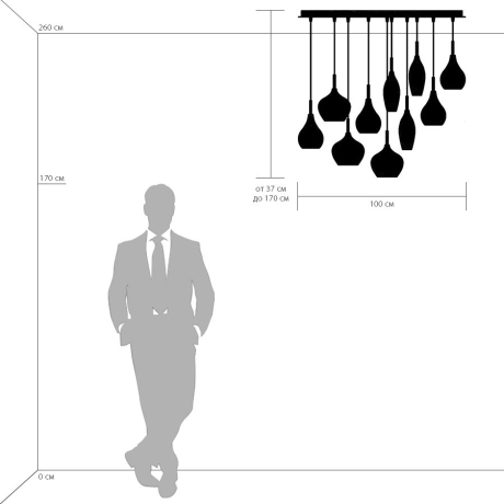 Подвесной светильник Lightstar Pentola 803120 