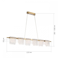 Подвесной светодиодный светильник ST Luce Voile SL6021.203.36