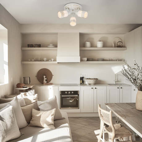 Спот Eurosvet Silvia 20026/3 белый с золотом 