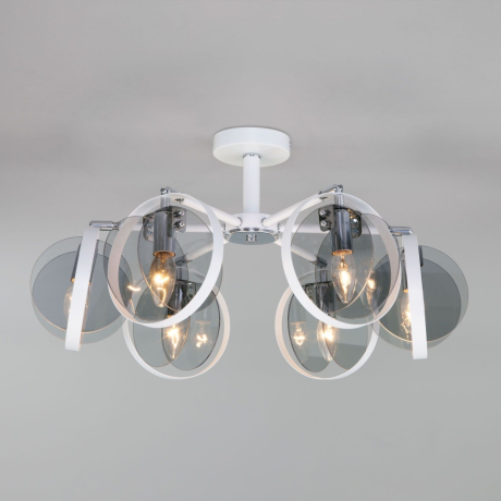 Потолочная люстра Eurosvet Gallo 70121/6 белый a052338 