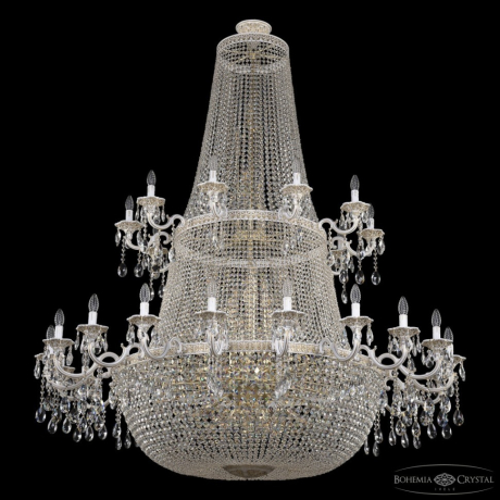 Подвесная люстра Bohemia Ivele Crystal AL2211 AL2211H201/20+10/162FL/2D WMG 