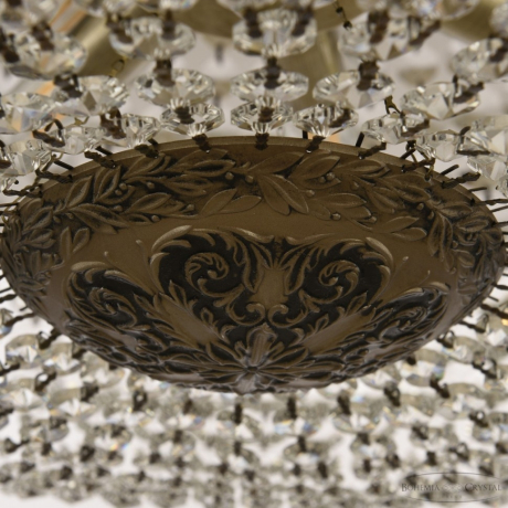 Потолочная люстра Bohemia Ivele Crystal AL1911 AL19111/55OL SGB 