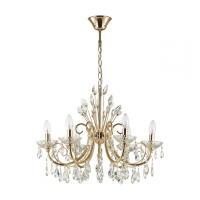 Люстра подвесная со светодиодными лампочками E14, комплект от Lustrof. №384128-627177