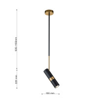 Светильник с лампочкой Favourite Light point 2997-1P+Lamps Gu10