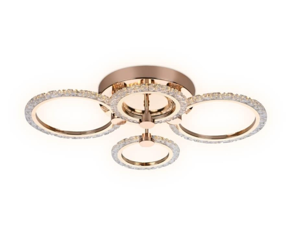 Потолочная светодиодная люстра с ПДУ (Радио 2.4G) Ambrella light Original FA416 (00-00003371) 