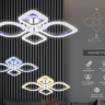 Потолочная диммируемая люстра с пультом ДУ Ambrella light FA5148 CH 