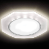 G216 CH/WH Встраиваемый точечный светильник GX53 с LED подсветкой Ambrella light Compo 