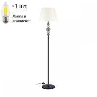 Торшер Odeon Sochi с лампочкой 4896/1F+Lamps E27 Свеча