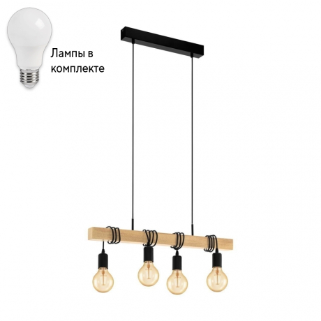 Подвесной светильник с лампочками Eglo 32916+Lamps 