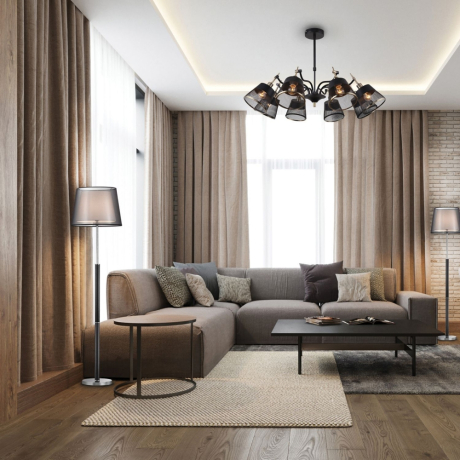 Люстра на штанге F-Promo Eget с поддержкой Маруся 2197-8U-М 