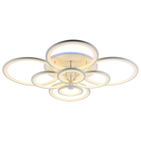 Витринный образец!  <334057> Светодиодная диммируемая люстра с ПДУ Profit Light 8077/8 PGD 256W+11W RGB