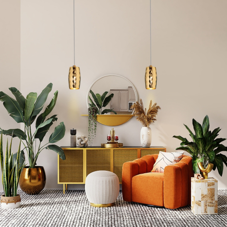 Подвесной светильник Eurosvet 50246/1 LED/ золото (a061439) 